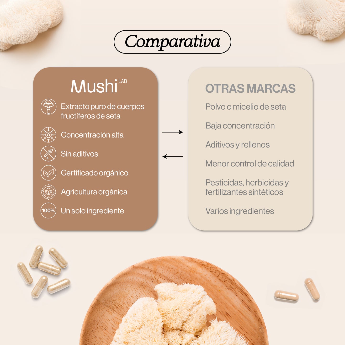 Melena de León en cápsulas